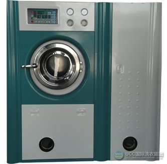 UCC洗衣集团生产的石油品牌干洗机价格便宜，质量较优